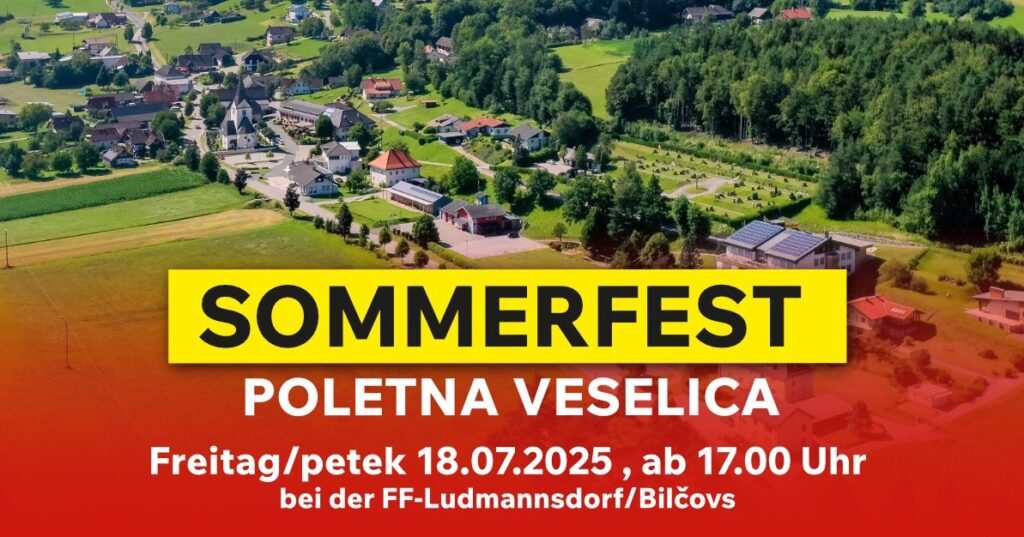 Sommerfest - Poletna Veselica der SPÖ Ludmannsdorf/Bilčovs