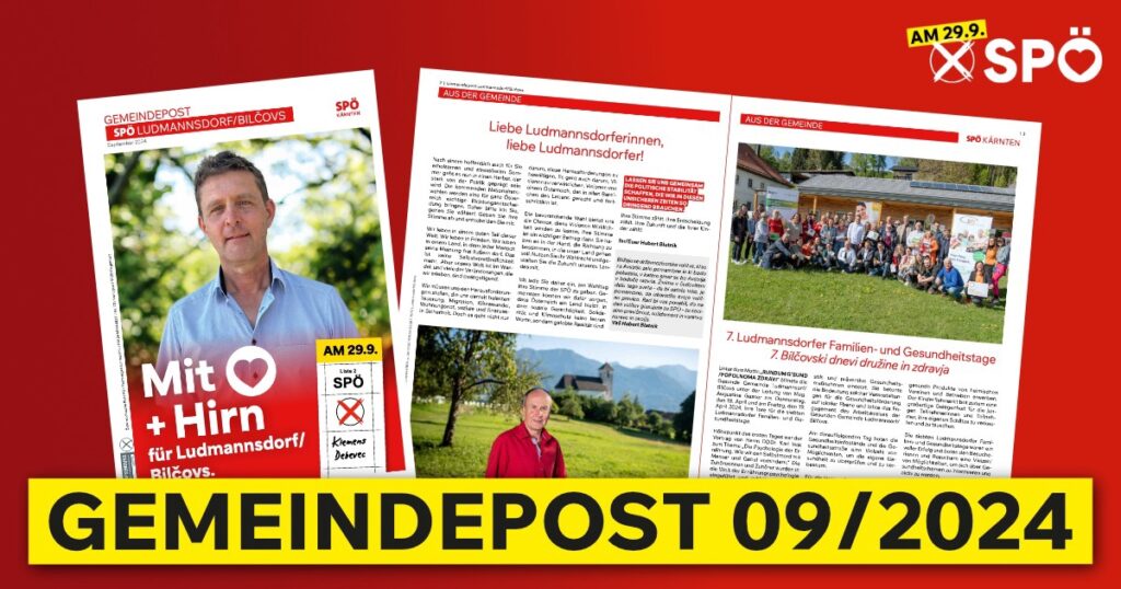Gemeindepost September 2024 Ludmannsdorf