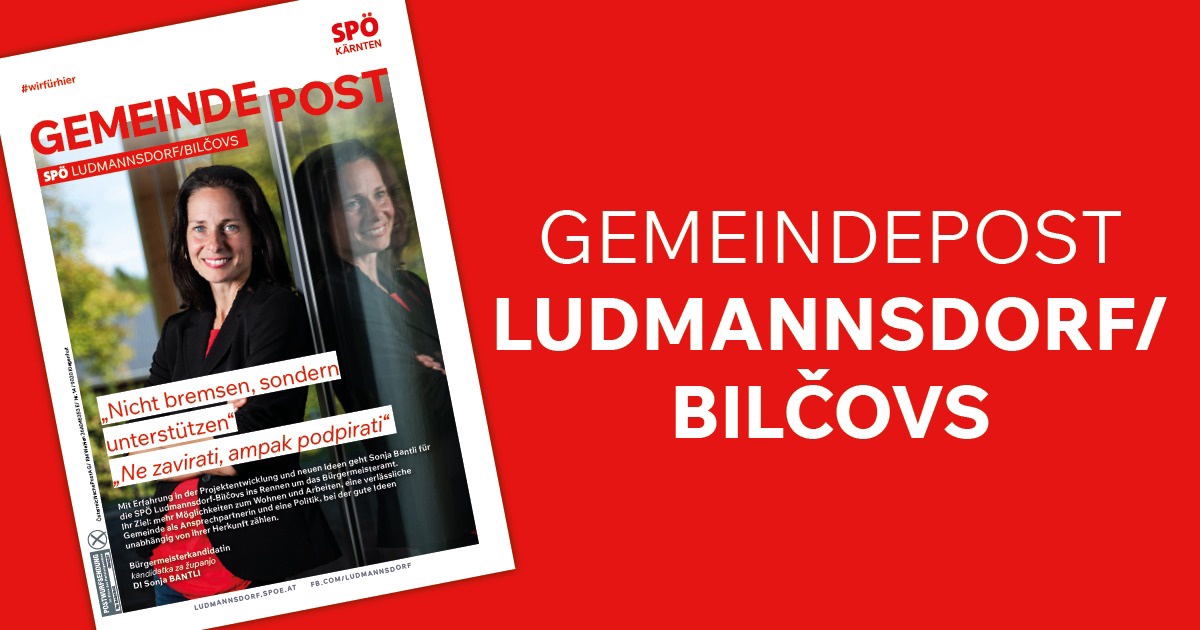 Gemeindepost Ludmannsdorf/Bilčovs